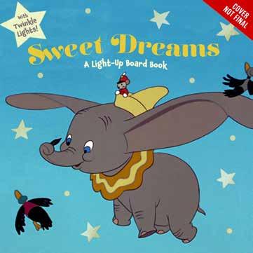 It s time for bed for Dumbo, Bambi, Simba, and other adorable Disney animals, and each one makes a wish on the same star!