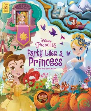 Party Like a Princess A Lift-and-Seek Book This lift-and-seek book for young readers follows your favorite Disney Princesses as they enjoy six different themed parties!