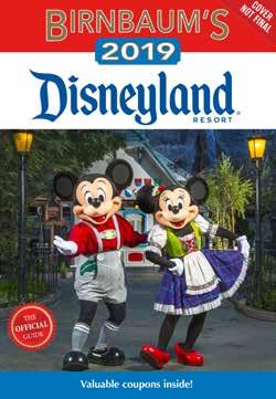 Birnbaum s 2019 Disneyland Resort The Official Guide Birnbaum s 2019 Walt Disney World for Kids Written by Birnbaum Guides Written by Birnbaum Guides Disney Editions 978-1-368-01932-3 1368019323