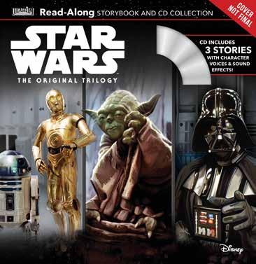 Star Wars: The Original Trilogy Read-Along Storybook and CD Collection Written by Randy Thornton Illustrated by Brian Rood Escape to a galaxy far, far away and relieve the classic adventures of your