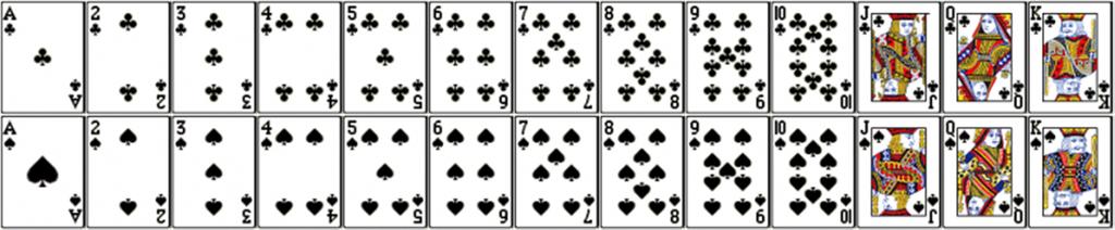 Poker Deck Probability 7 A standard poker deck: