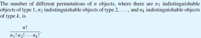 EECS 203 Spring 2016 Lecture 15 Page 3 of 6 Permutations with repetition Say a license plate can have 7 symbols, each either an (upper case) letter or a digit (0 to 9).