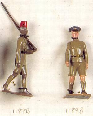 Britains No. 2020: Portuguese East African Native Infantry. From Source 5. An even rarer variation is the post-war Britains set 2020: Portuguese East African Native Infantry.