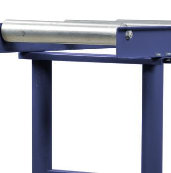53UH24 ROLLER TABLE SUPPORT STANDS Dayton's height adjustable roller material support stands aid in supporting and moving large to heavy work pieces for fastening applications or into or out