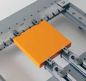 The 3Ruler ruler system The 3Ruler ruler system has been developed for clamping medium-sized and large workpieces in machines with a parallel or U-shaped machine table, as well as for machines with a