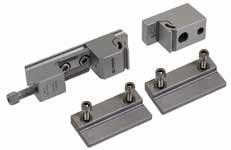 Clamping range 0-27 mm Supplied in sets of 4 Weight per set 0.6 kg.