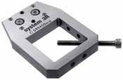ICS Zeroline Small part holders Application: Small parts up to 3 kg Adaptation height: 7 mm Height of the clamping element: 13 mm Mounting: 2 screws M5 spacing 22 mm tightening torques 5 Nm ICS