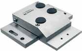 Suitable on each wire EDM machine Fast and simple mounting / dismounting Adapters have ground stop faces to align parallel to the axis Adjustment of the workpiece using the ICS A (and B) interface of