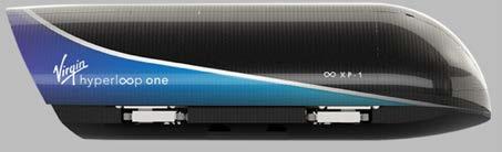 Hyperloop A magnetic bullet train in a vacuum tube that transports