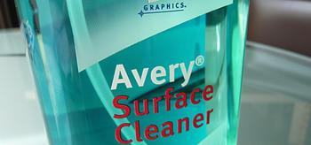 Can be applied directly to the substrate eliminating the two rag system Thorough substrate cleaning prior to graphic application All kinds of residue can be removed in one single