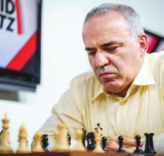 Oliver Roeder, ESPN FiveThirtyEight Garry Kasparov was back. There was the familiar sight: elbows on the table, hands on his head, pieces humming.