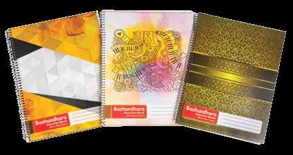 pages Basic Raw Material: 100% Virgin pulp Cover: Various Designs GSM: 61