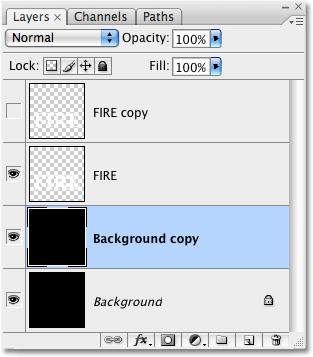 Click OK when you re done to exit out of the dialog box and Photoshop applies the blurring effect. Your streaks should now have a softer look to them: The white streaks now appear with a soft blur.