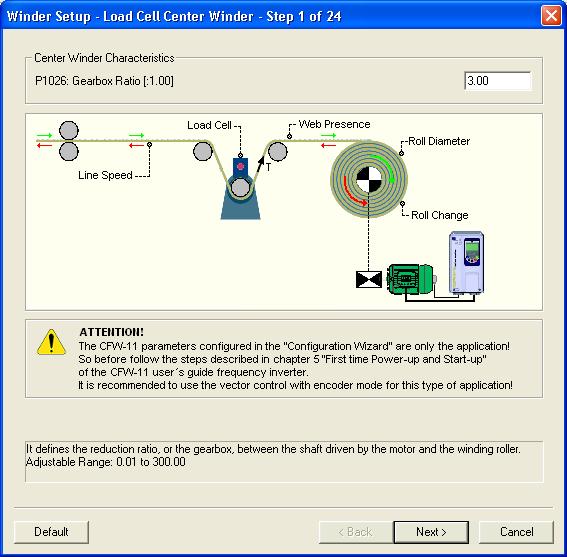 WLP Aplicative Configuration 3 WLP APPLICATIVE CONFIGURATION Through the WLP it is possible to create and configure the applicative for a load cell center winder or unwinder.