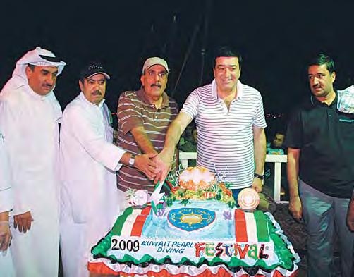 The 23rd Al Ghous Festival was seeing its most defining moment on Monday, when the trainees, captains and other crewmembers were joined by veteran skippers and prominent personalities from the Kuwait
