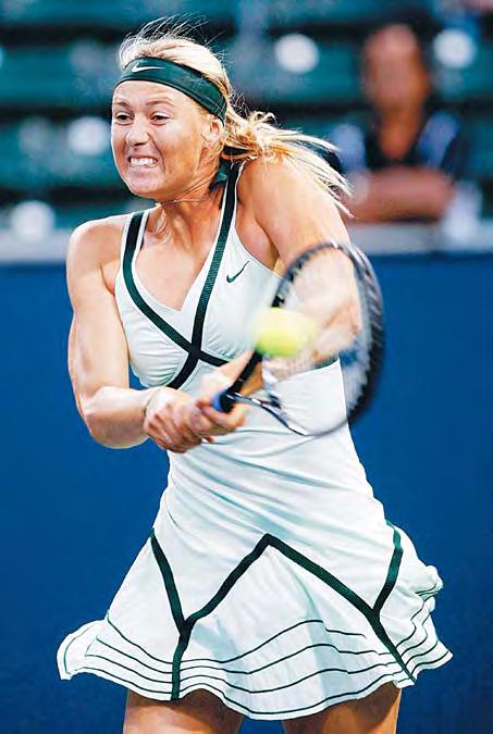 SPORTS 48 I m number one, like it or not: Safina Sharapova starts quickly at Los Angeles tennis LOS ANGELES, Aug 3, 2009 (Agencies) - Unseeded Maria Sharapova easily defeated Jarmila Groth of