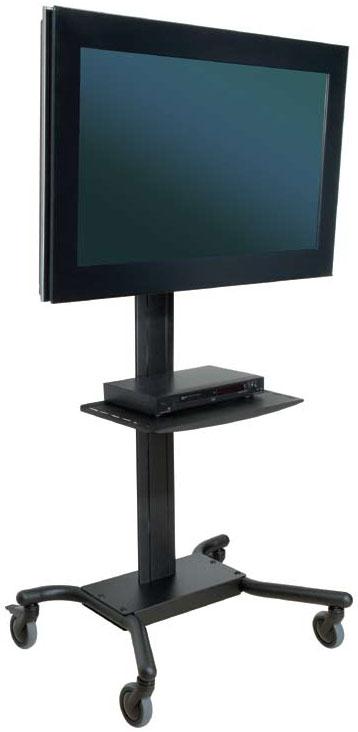 SR560G with Glass Shelf SR560M with Metal Shelf Flat Panel TV Carts For 32" to 65" LCD and Plasma Flat Panel Screens Peerless SmartMount Flat Panel TV Carts offer the most complete mobile solutions