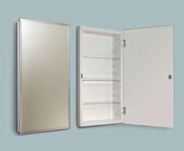 Proline Medicine Cabinets and Mirrors Number Description Body Overall Edge/Trim Body Material Mounting Shelves 7008 Framed 14x18 16x20 Chrome Plastic Recessed Integral Plastic 7009 Framed 14x24 16x26