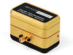 Tunable Diode Lasers 4 High Damage Threshold Phase Modulators Amplitude Modulators High optical-damage thresholds 5x our LiNbO3 versions Covering frequency range from 10kHz to 2.