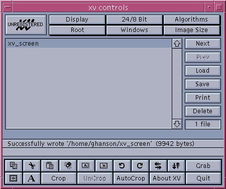 Figure 9: Screen capture saved in TIFF format GIF File Format Stands for Graphic Interchange Format. This format was developed by Compuserve for Internet usage.