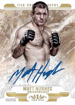 NEW! Tier One Autographs Up to 25 subjects featuring UFC legends, veterans and