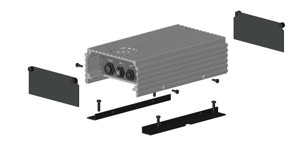 (With Duplexer) Figure 14 DVR Mounting
