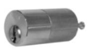 12 mm Profile cylinder cover, spring loaded. 17 mm 05.599.