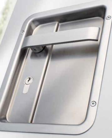 Izerwaren Order number Stainless Steel Flush Handles Sets Page 5-3-1 FOR 2 3/8 DOOR THICKNESS 53.