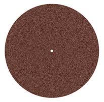 040 ) (38.1mm x 1 mm). Specially treated aluminum oxide abrasive in a rubber resin bond formulated for faster, cooler cutting. Long wearing. 010-19921/210 Pkg. 100 pcs.