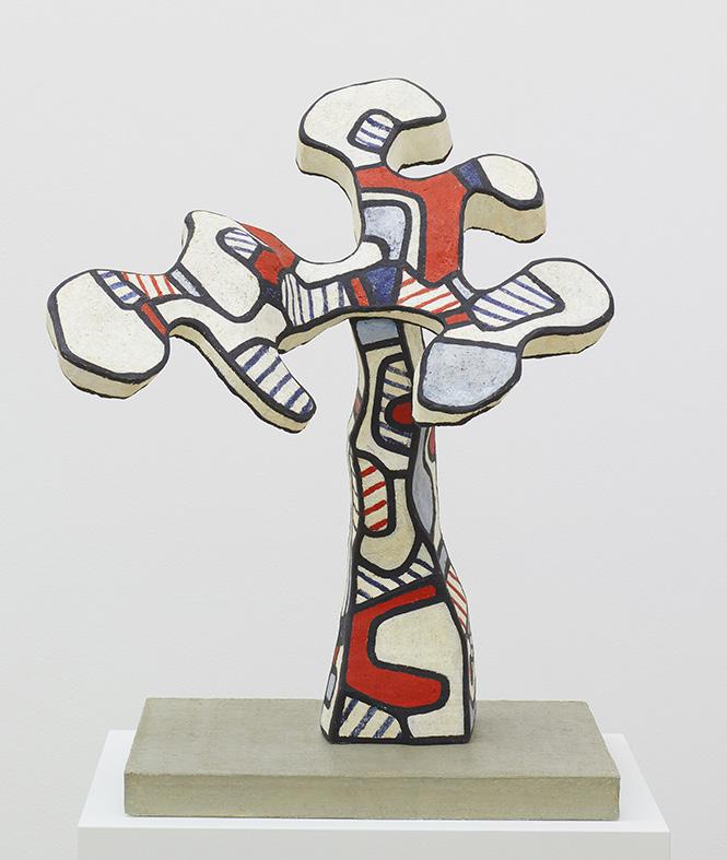 Jean Dubuffet Arbre Le Circonvole, 1970 Paint on polyester 25 1/4 19 3/4 16 1/8 in.
