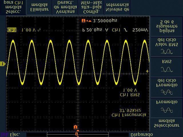 Figure 7: The 38 khz subcarrier makes a perfect sine wave at