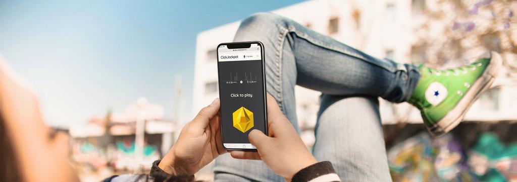 Future After the project, ClickJackpot will be available for over 150M mobile online gambling players 4 worldwide and will be played by hundreds of thousands of people actively on monthly basis