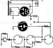 Almost any small transformer and rectifier can be used as long as it supplies about 16 volts to the filter.