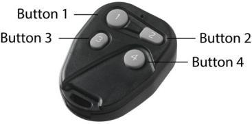 S2 Configuration Placing the DIP switches in the ON or OFF position determines which specific button on the multi-button transmitter will activate the receiver and Wiegand