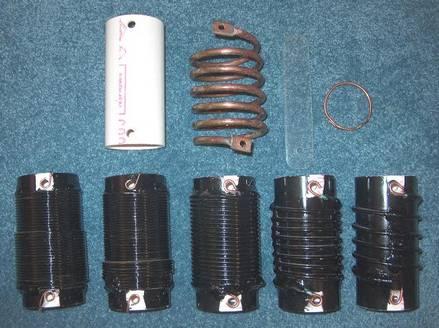 The complete Coil Set for the antenna.