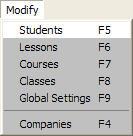 Chapter 4 Modifying Students The Modify Students category allows the administrator to add/delete students, reassign student passwords, enter additional student information and assign students to a