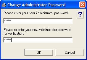 Chapter 2 Changing the Administrator Password Each time you open the GD&T Administrator, you will be prompted to enter your password.
