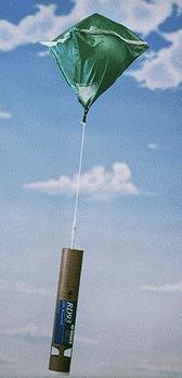 Chapter 3 27 FIGURE 3-4 A dropsonde Meteo-03-04 3.2.3 Rocketsondes Rocketsondes are a more specialized MetAids system.