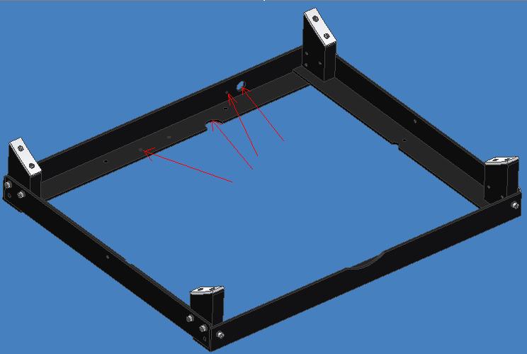 2. The Azimuth motor drive installation 1. Remove the secondary cage and all truss tubes from the OTA. Then carefully remove the mirror from the mirror box and place the mirror in a safe place. 2.