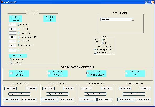 Figure 4.The GUI configuration for the squirrel cage induction motor optimization. Figure 5.