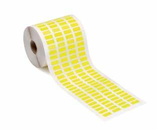Material: Self-adhesive polyester film (PET) Colour: Silver, white and yellow Film thickness: 50 µm ±10 % (to ASTM D 3652) Adhesive: Permanent acrylate adhesive with high ultimate strength Adhesive