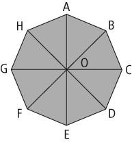 21. ΔABC is a scalene triangle, with ABC equal to 86. A similar triangle, ΔDEF, is made using a scale factor of 3.