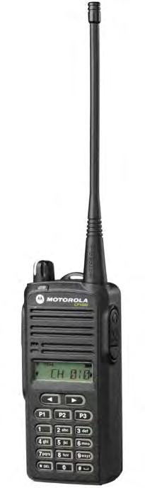 Enhanced functionality, reliable communication for higher levels of productivity The newest CP1660, CP1600, CP1300, CP477 and CP476 commercial portable radios deliver the quality features you need at