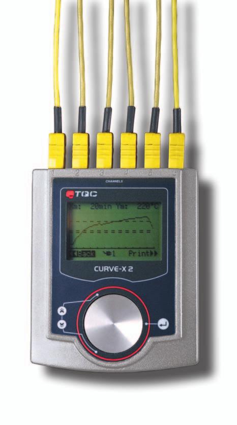 The CURVE-X2 USB offers easy-to-use, high quality temperature datalogging for paint curing ovens.
