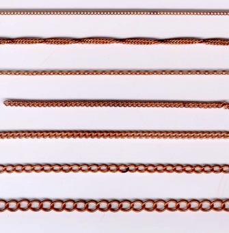 copper coated steel chains bulk lengths, ready for plating or oxidising for antique copper price per metre, same size as illustration Jet black bead sellout -quality beads from europe and japan