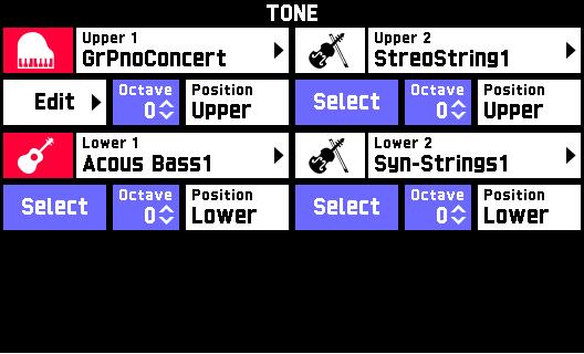 Editing a Tone (User Tones) 8. Touch the destination tone number. If the tone number already has data assigned, there will be an asterisk (*) next to it. 9. Touch Execute. 10. Touch Yes.
