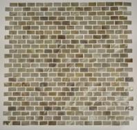 thick, 30 rows per sheet Freshwater Pearl 3D Brick ½