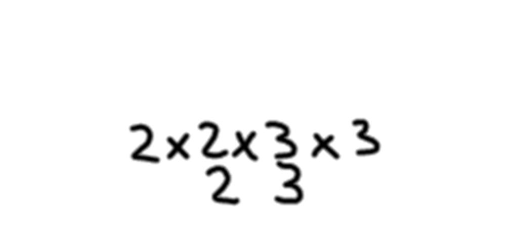 Example 3: Determine the lowest common multiple of 12 and 18.
