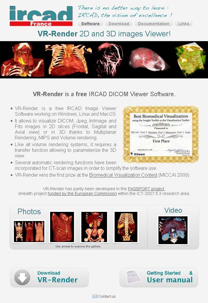VR-Render Render : Direct visualisation www.ircad ircad.org 18.