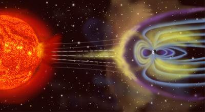 G3A03 It takes 8 minutes for increased ultraviolet and X-ray radiation from solar flares to affect radiowave propagation on the Earth.